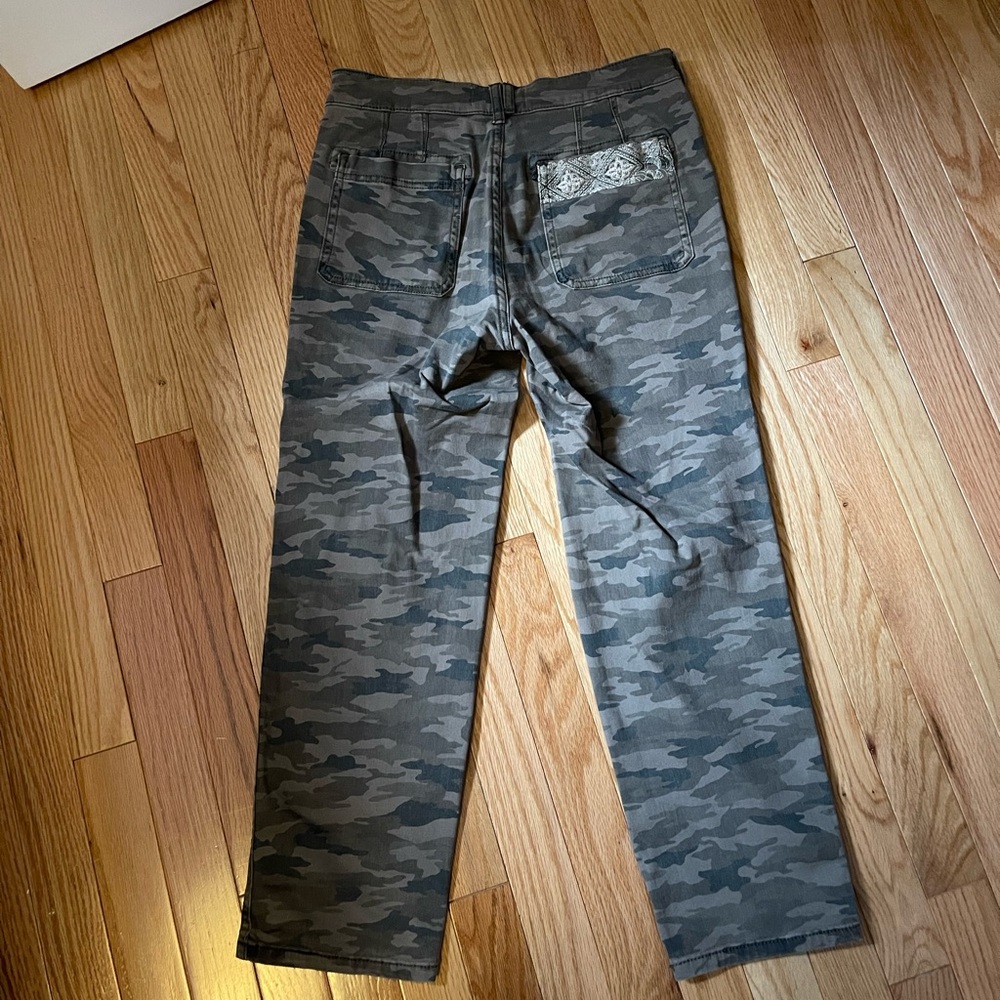 Anthropologie camo jeans